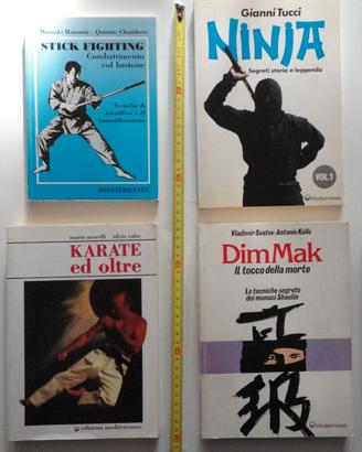 LIBRI ARTI MARZIALI : Dim Mak, Ninja, Karate