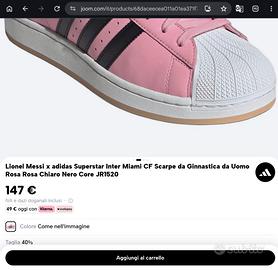 ADIDAS LIONEL MESSI 44 - JR1520 - NUOVE - LIMITED