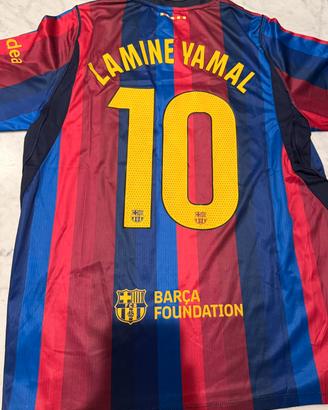 Maglia Barcelona Lamine Yamal 10 Nike Spotify