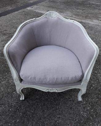 Poltrona vintage shabby chic