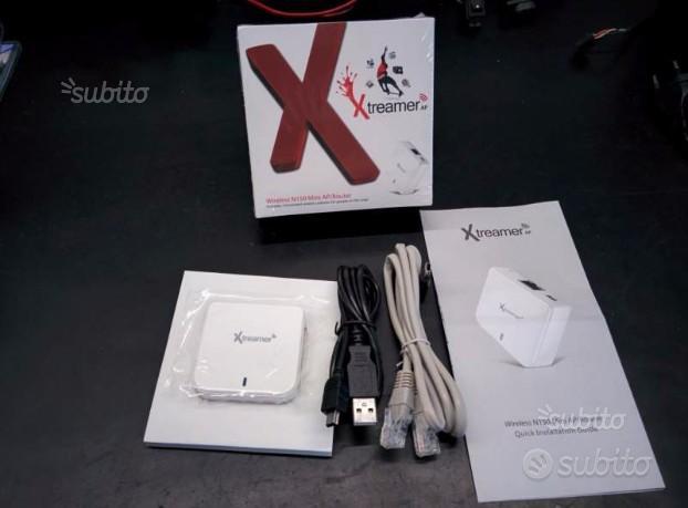 Xtreamer Wireless N150 Mini Ap/Router Access Point usato  Arezzo