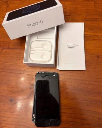 IPhone 6 grigio - Da riparare o pezzi di ricambio
