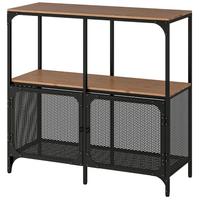 Mobile TV e libreria Ikea Fjallbo 