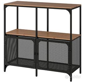 Mobile TV e libreria Ikea Fjallbo 