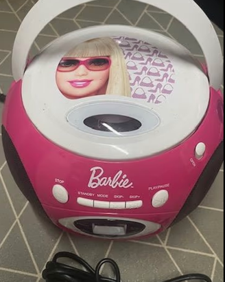Lettore CD/Radio Barbie