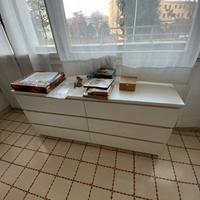 Cassetiera Ikea bianca laccata