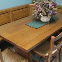 SET TAVOLO + GIROPANCA IN ROVERE