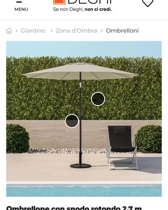 ombrellone da giardino 