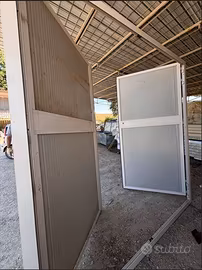 Telaio alluminio con porta