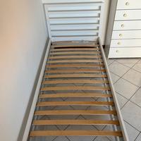 Letto singolo ikea bianco