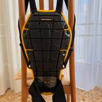 PARASCHIENA SPIDI BACK WARRIOR NERO GIALLO