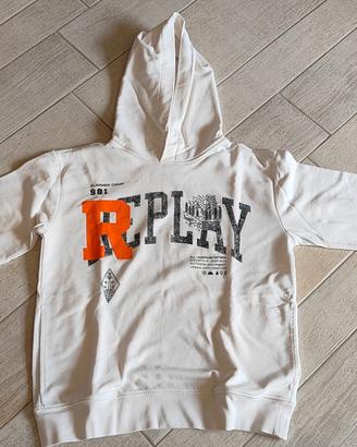 Felpa Replay garzata ragazzo tg 14 anni