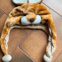 Cappello coniglietto carnevale bambino 
