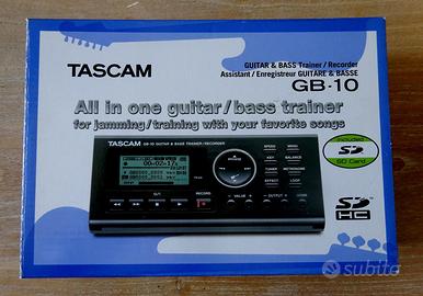 Tascam GB10 registratore trainer per chitarra e ba