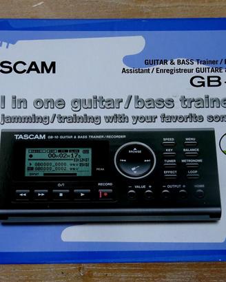 Tascam GB10 registratore trainer per chitarra e ba