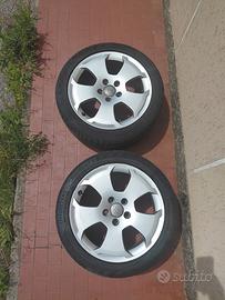 2 cerchi e gomme Uniroyal rainsport 225/45 r17 91y