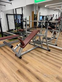 Panca inclinata Tecnogy + Bilanciere