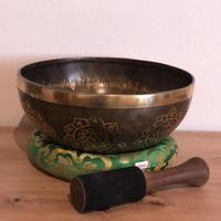 Campana Tibetana Rituale 7 Metalli 7 Chakra 25 cm