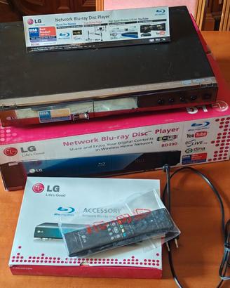 LETTORE BLU RAY UNIVERSALE LG BD390 WiFi DIFETTOSO