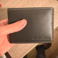 Portafoglio uomo gian marco venturi elegante nero