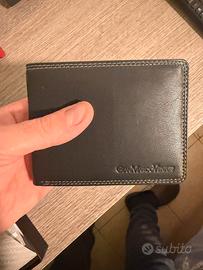 Portafoglio uomo gian marco venturi elegante nero