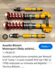 assetto bilstein rally asfalto renault 5 gt turbo