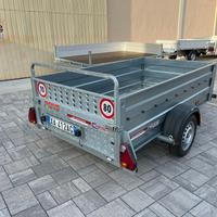 Carrello Rimorchio Sponda alta + Rampa