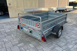 Carrello Rimorchio Sponda alta + Rampa