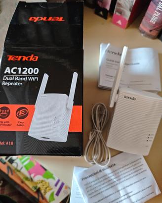Ripetitore WiFi Dual Band Tenda AC1200