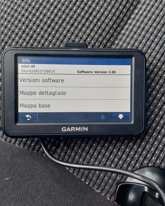 navigatore garmin nuvi 40
