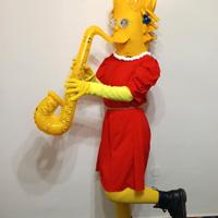 Lisa Simpson carnevale adulto adulti uomo donna 