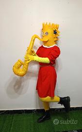 Lisa Simpson carnevale adulto adulti uomo donna 