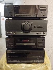 Impianto stereo completo Technics