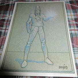 MOEBIUS cartolina illustrata