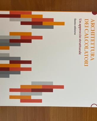 Libro Architettura dei calcolatori