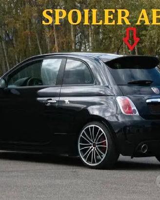 Spoiler modello 500 595 Abarth per fiat 500