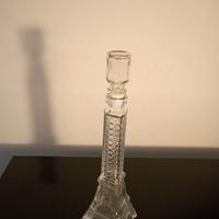 Bottiglia per liquori, altezza 30cm, lato base 7cm