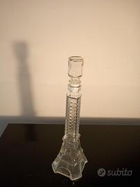 Bottiglia per liquori, altezza 30cm, lato base 7cm