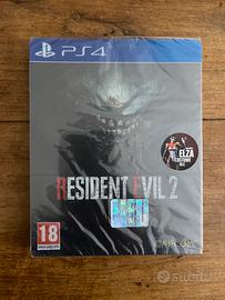 Resident evil 2 ps4 limited edition steelbook new