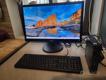 Mini PC Dell + Monitor 