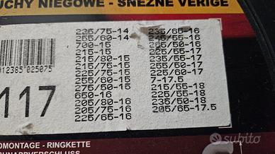 catene per SUV