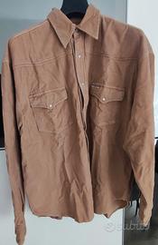 Camicia vintage a coste L/XL maniche lunghe