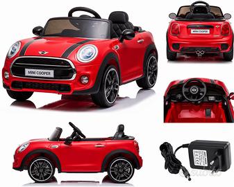 Mini Cooper Elettrica per Bambini Rossa