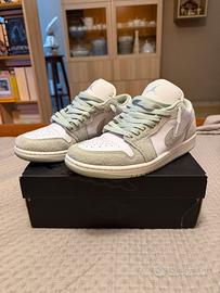 Air Jordan 1 low SE white/seafoam-sail