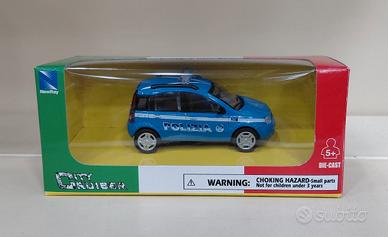 Modellino 1:43 Auto Fiat Panda Polizia NewRay 