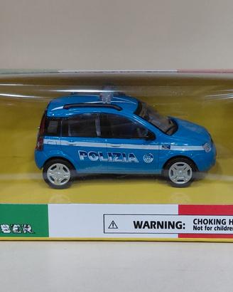 Modellino 1:43 Auto Fiat Panda Polizia NewRay 