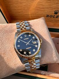 Rolex 16233 Datejust 36 nero anniversario 1991