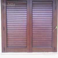 Persiane in alluminio lamelle orientabili o fisse