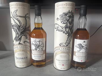 Coppia Whisky Game of Thrones Limited Edition