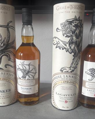Coppia Whisky Game of Thrones Limited Edition